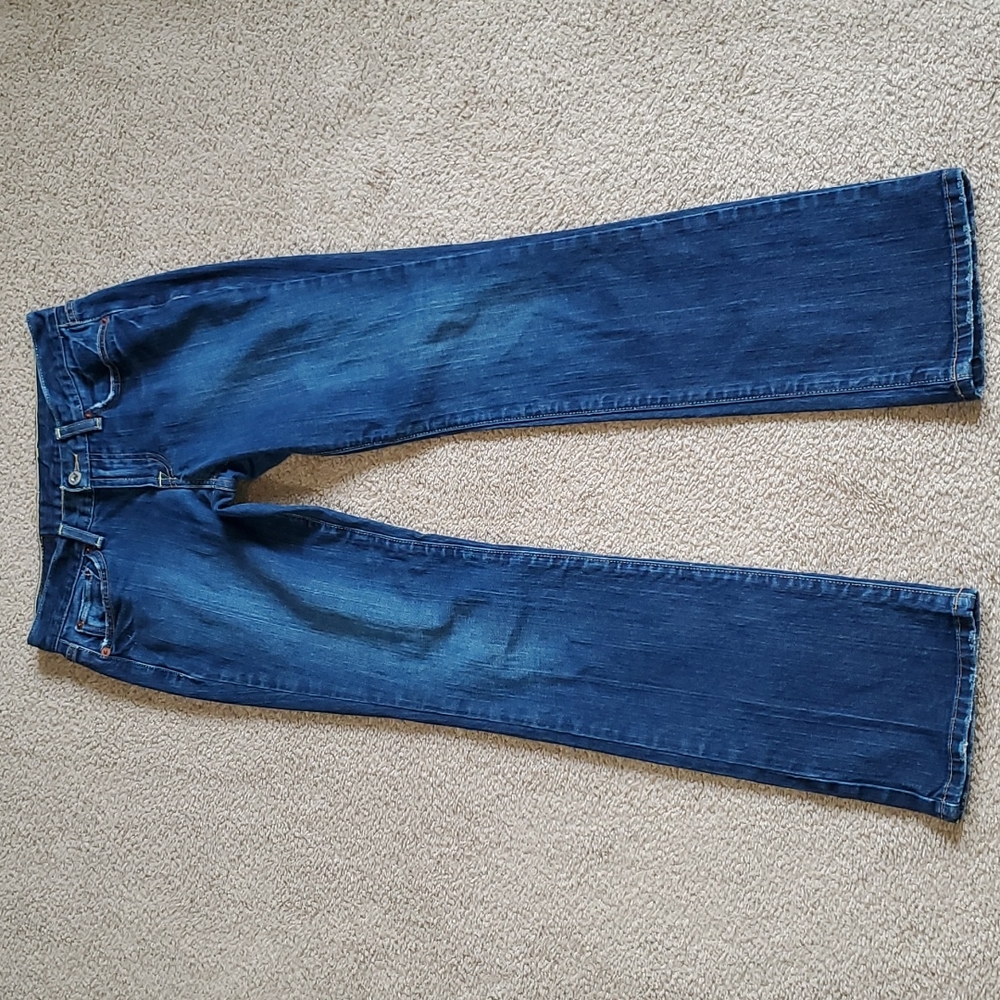 Lucky Brand Dungarees Retro Rider jeans size 4
